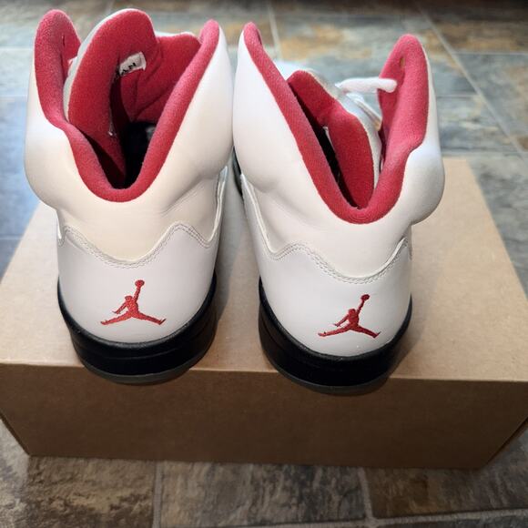 Size 11 - Air Jordan 5 Retro 2013 White Fire Red